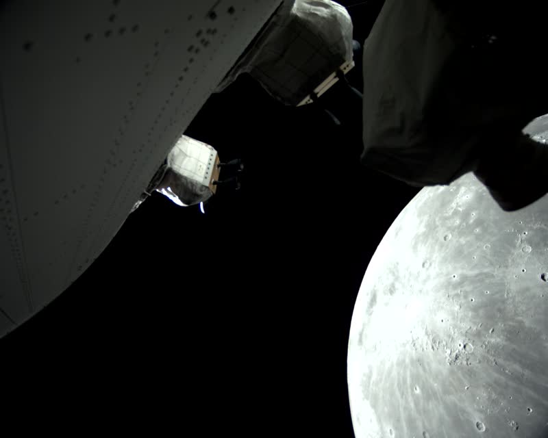 Flight Day 10: Orion Approaches the Moon